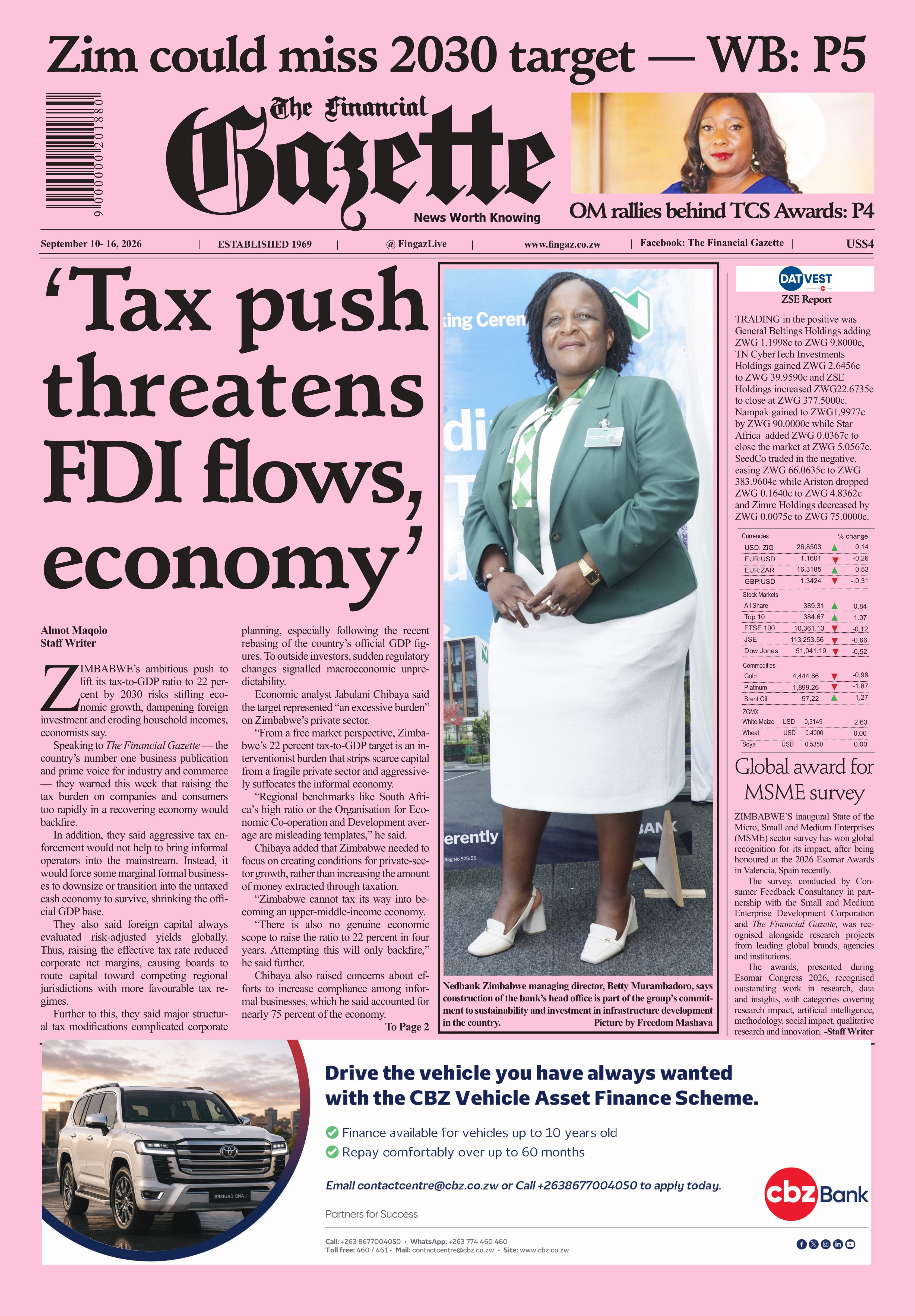 Thursday 10 September 2026